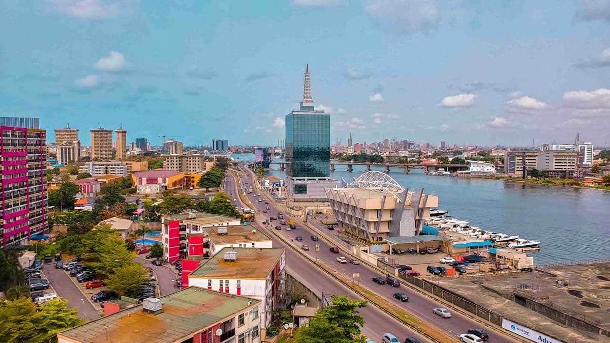 Lagos Skyline and Waterfront