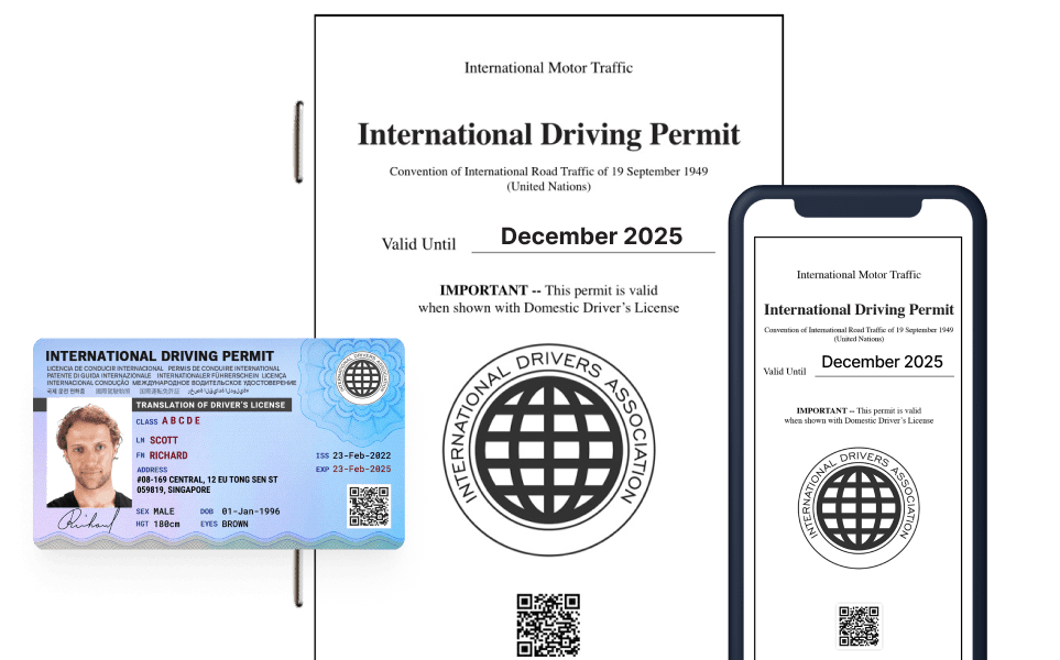 Antrag auf eine internationale Fahrerlaubnis
