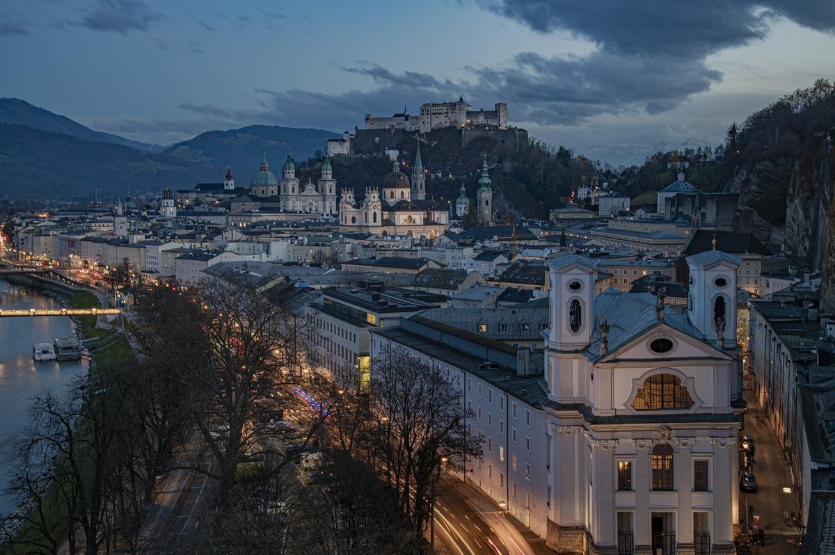 Salzburg Áustria Foto de Polina Kuzovkova