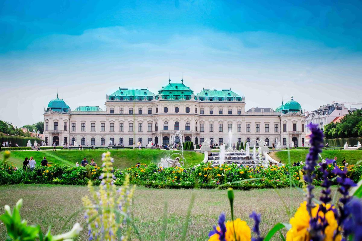 Belvedere Palace in Austria