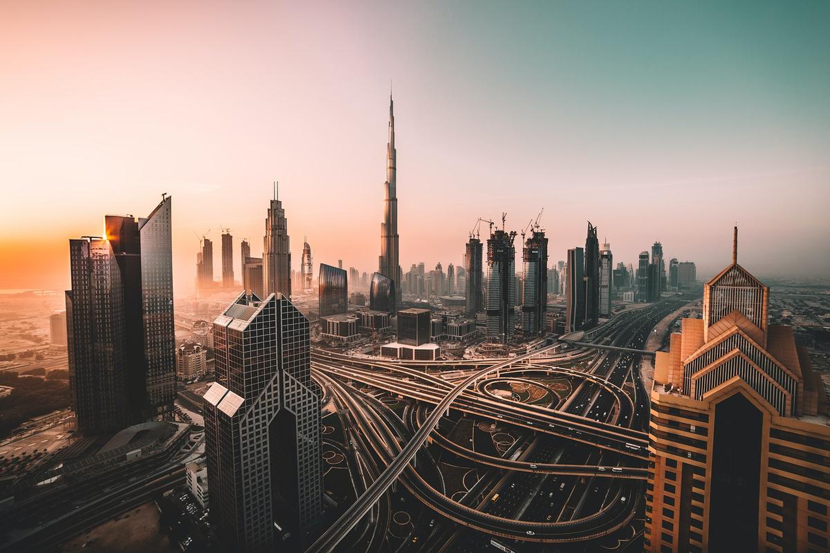 Burj Khalifa Foto von David Rodrigo