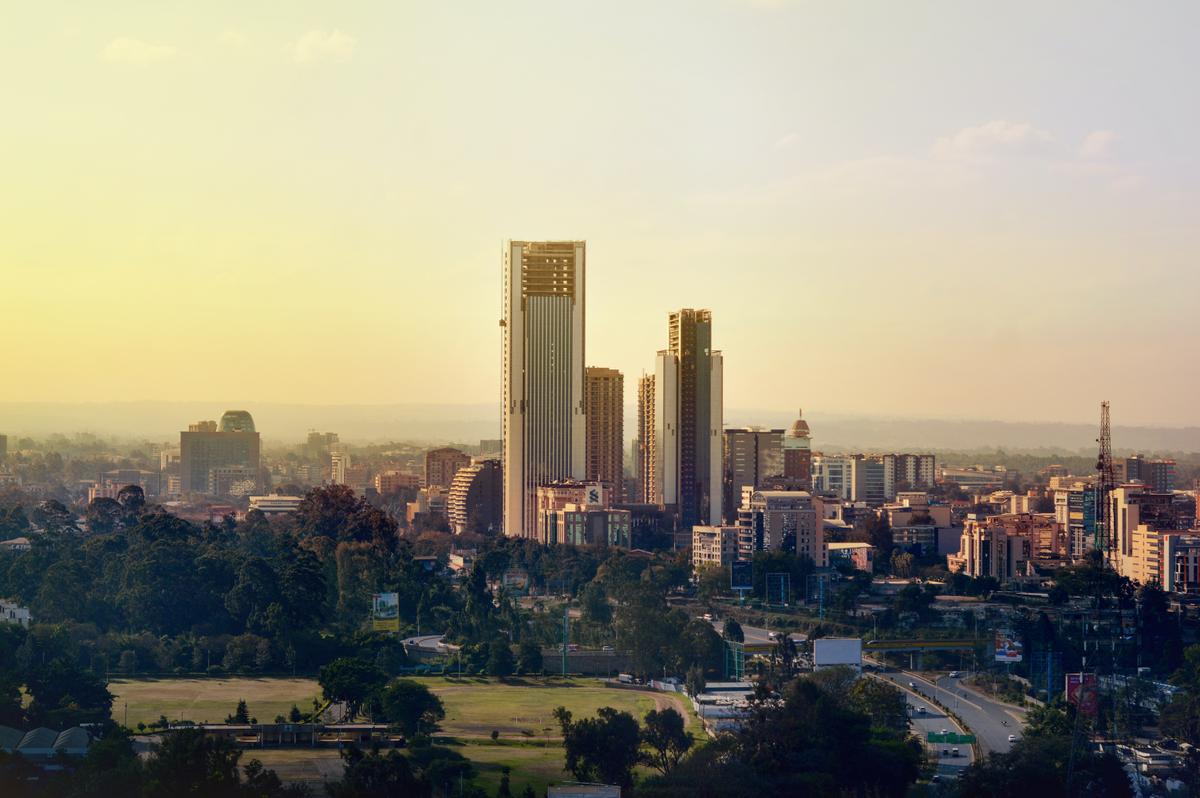 Nairobis Kenija Amani Nation nuotr