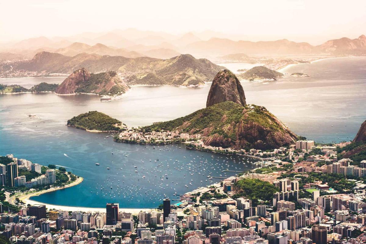 Brazil Hintergrundillustration