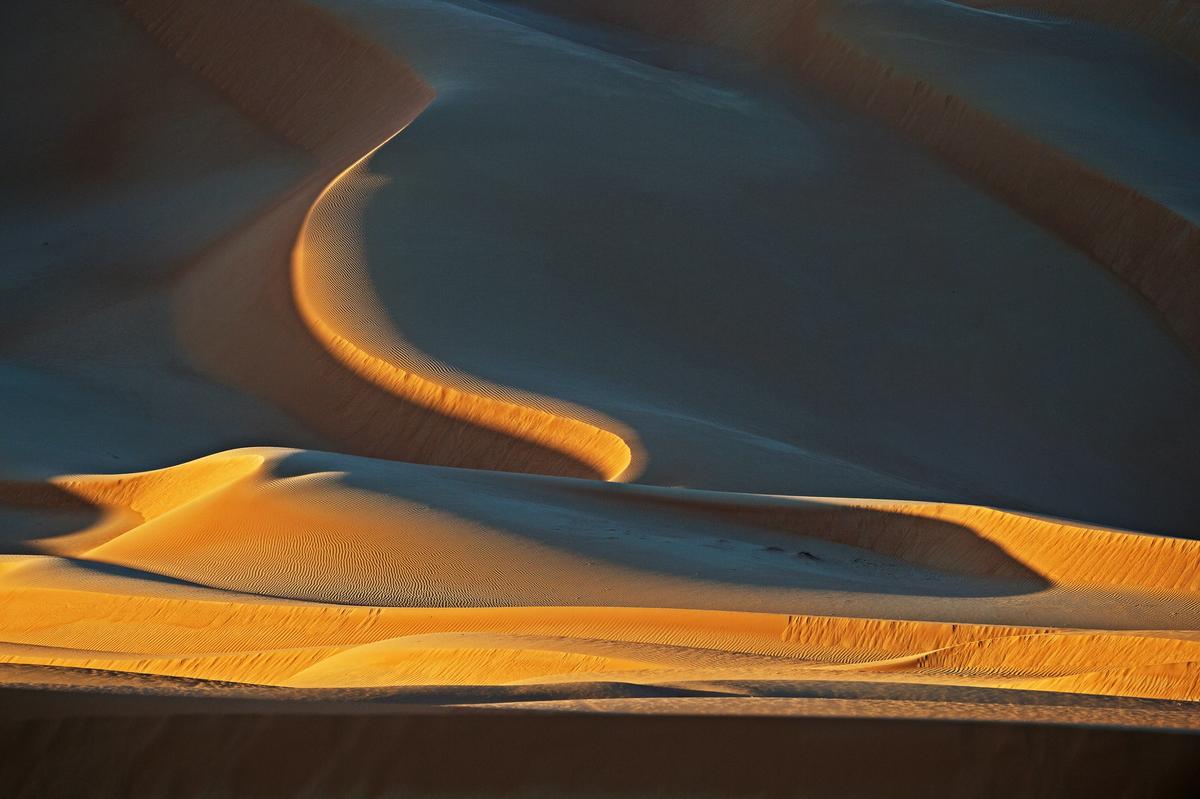 الكثبان الرملية تصوير كريستيان فايس