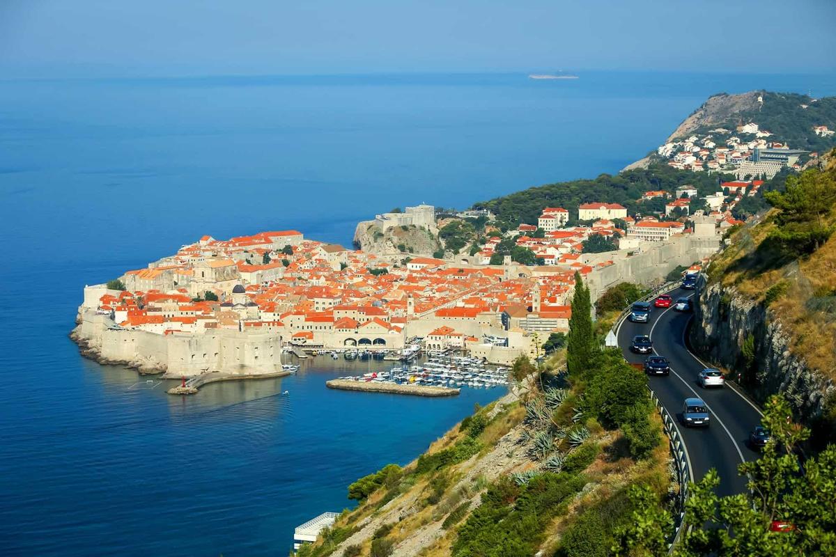 Croatia Hintergrundillustration