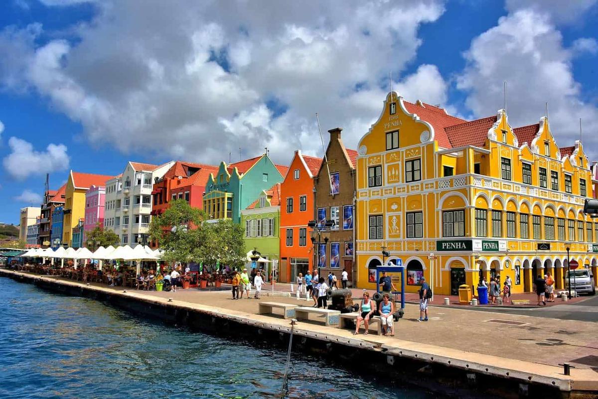Curaçao Hintergrundillustration