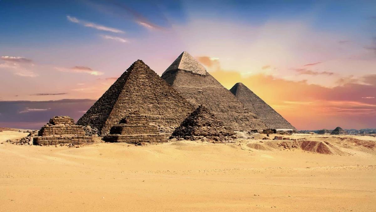 Egypt background illustration