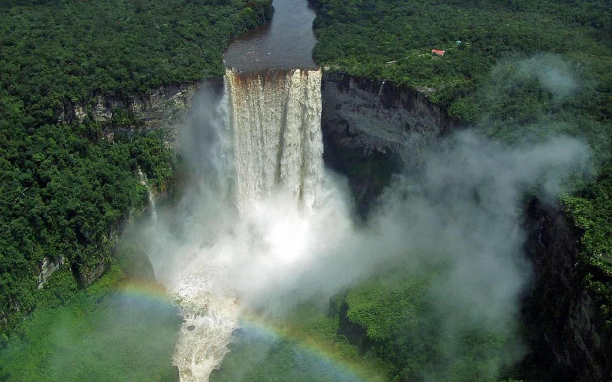 Guyana фоновая иллюстрация