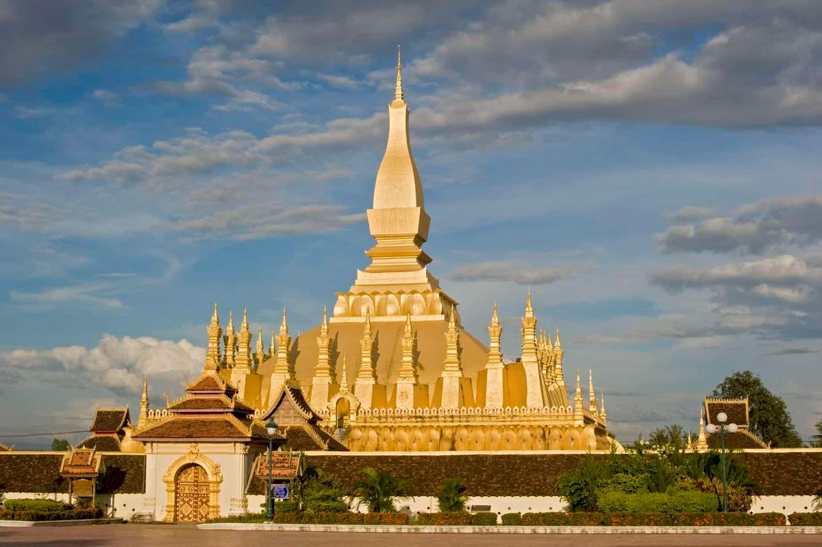 Laos Hintergrundillustration