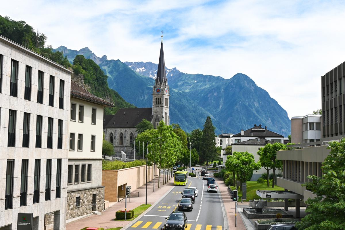 Droga Liechtensteinu Zdjęcie Ondrej Bocek