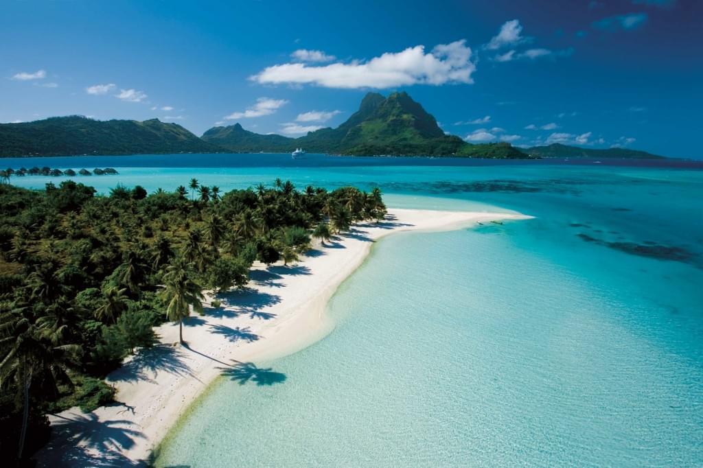 French Polynesia איור רקע
