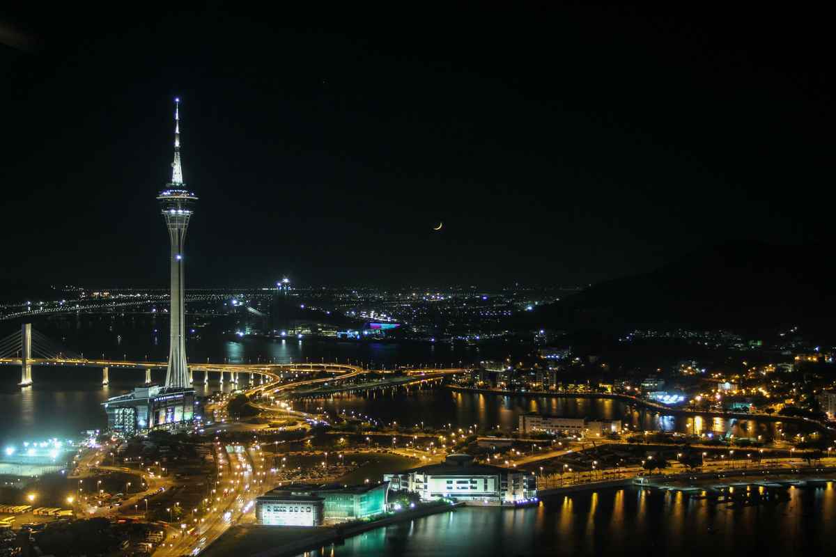 Macau-rijgids illustratie