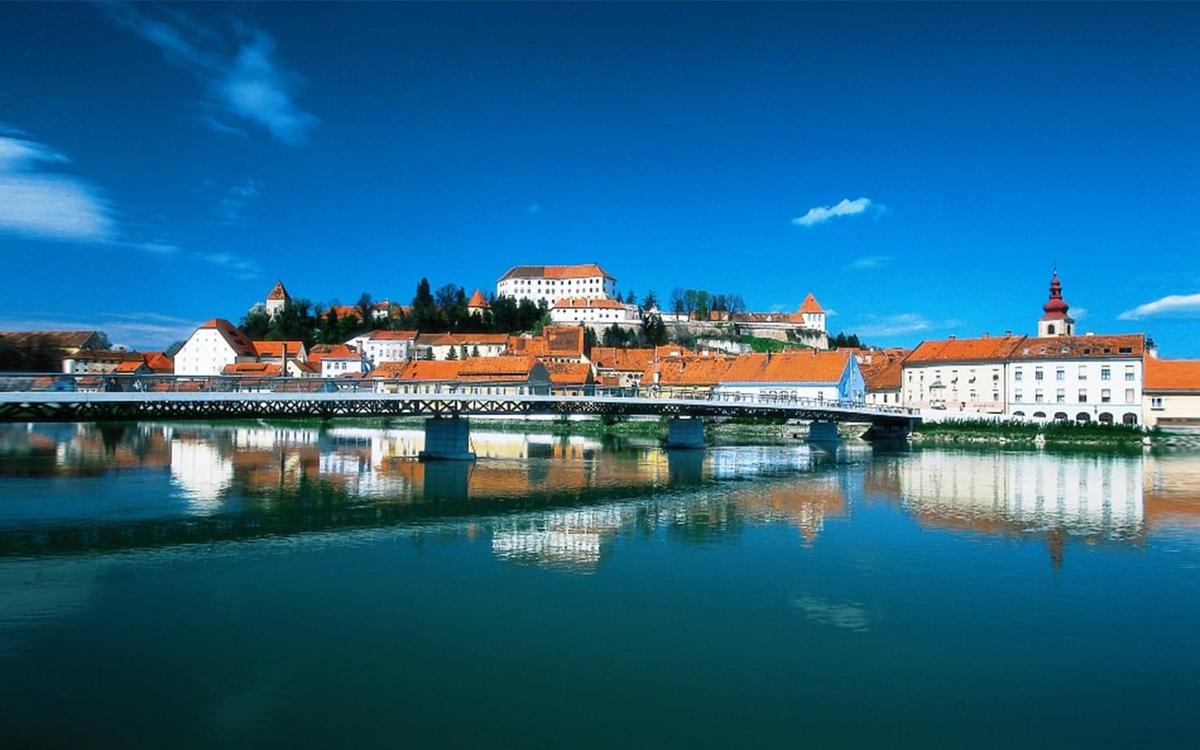 Slovenia Hintergrundillustration