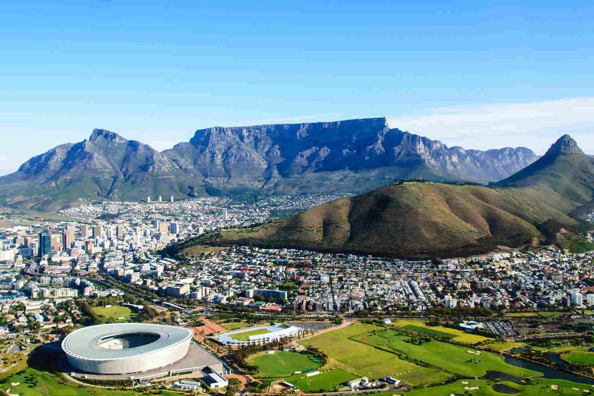 South Africa Hintergrundillustration