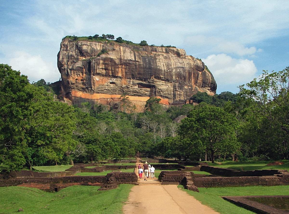 Sri Lanka Hintergrundillustration
