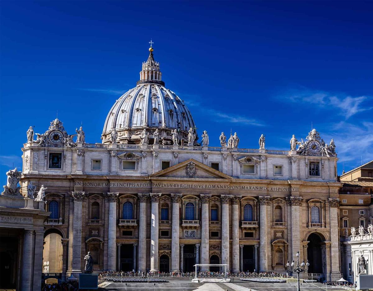 Vatican City background illustration
