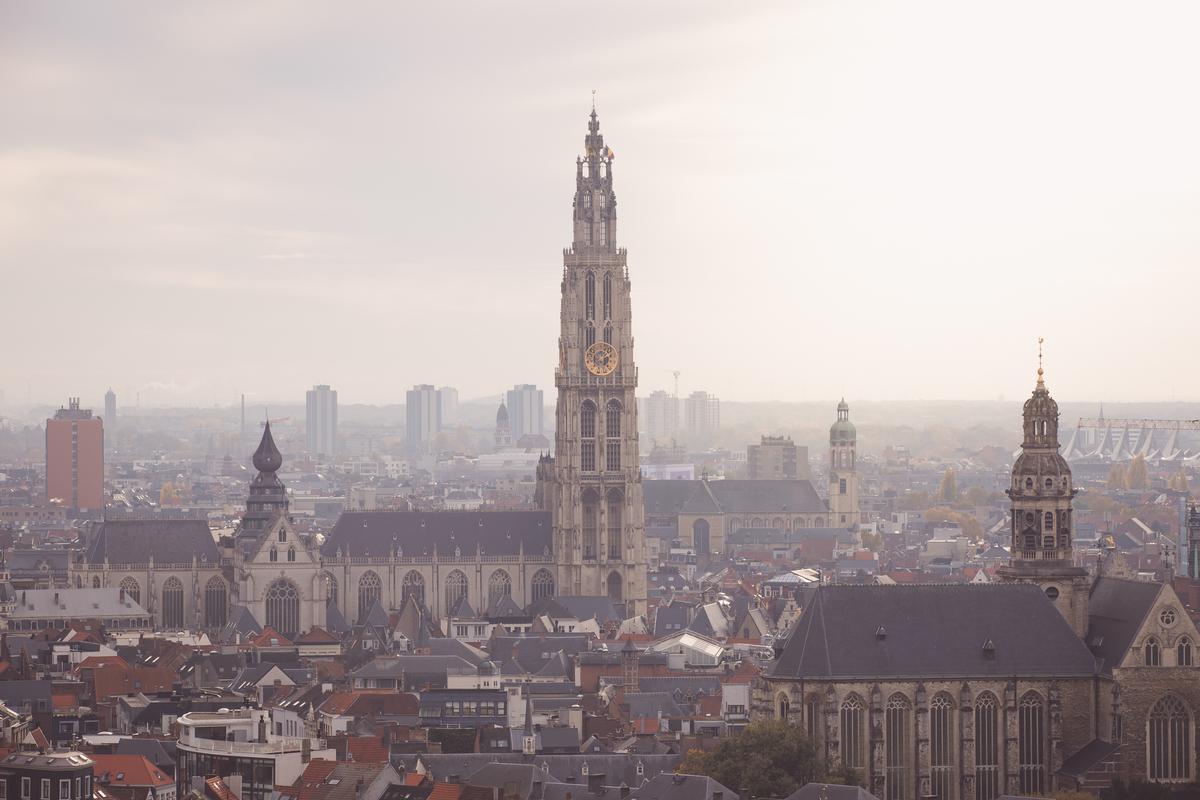 Антверпен Бельгия Фото Зои Гайя Йонкер