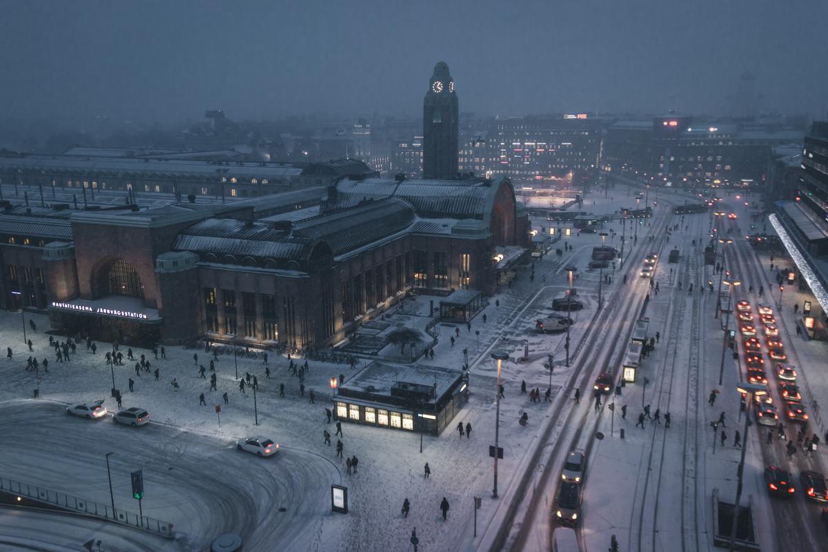 Helsinki Finlandia Foto di Alexandr Bormotin