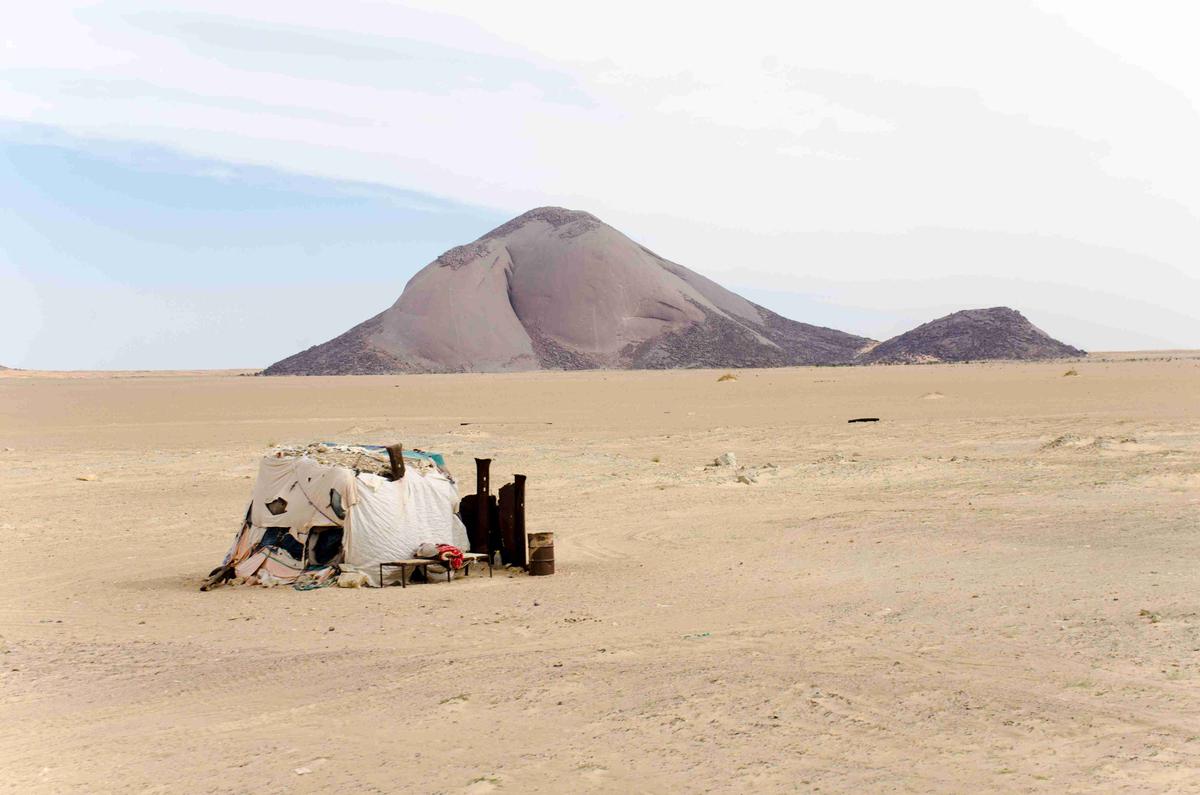 Mauritānijas tuksneša foto, ko autors Daniels Borns
