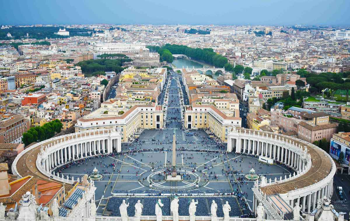 Ghid de condus în orașul Vatican ilustrare