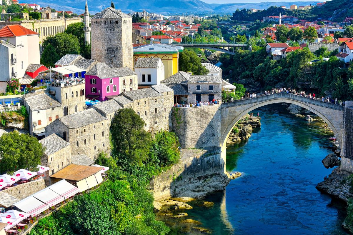 Mostar Bosnia ed Erzegovina Foto di Omer Nezih Gerek