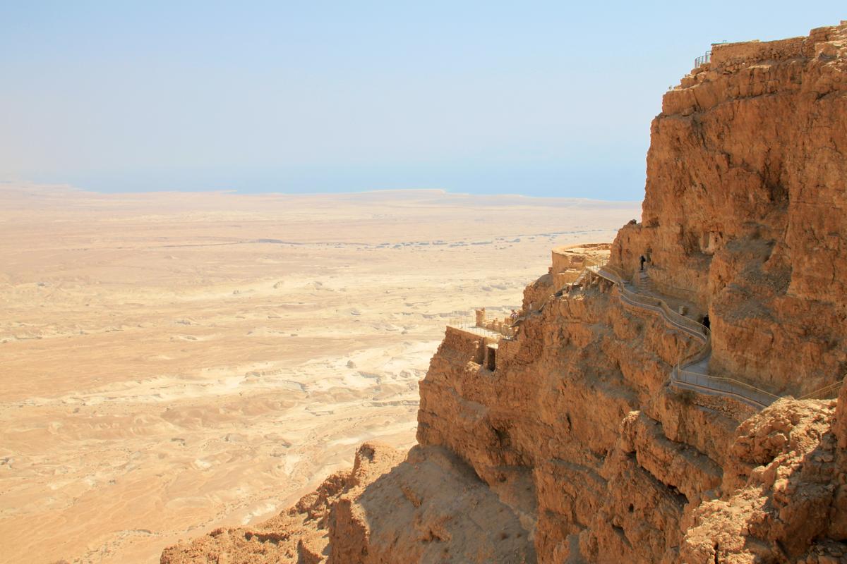 Masada Israel foto di Sylvain Brison