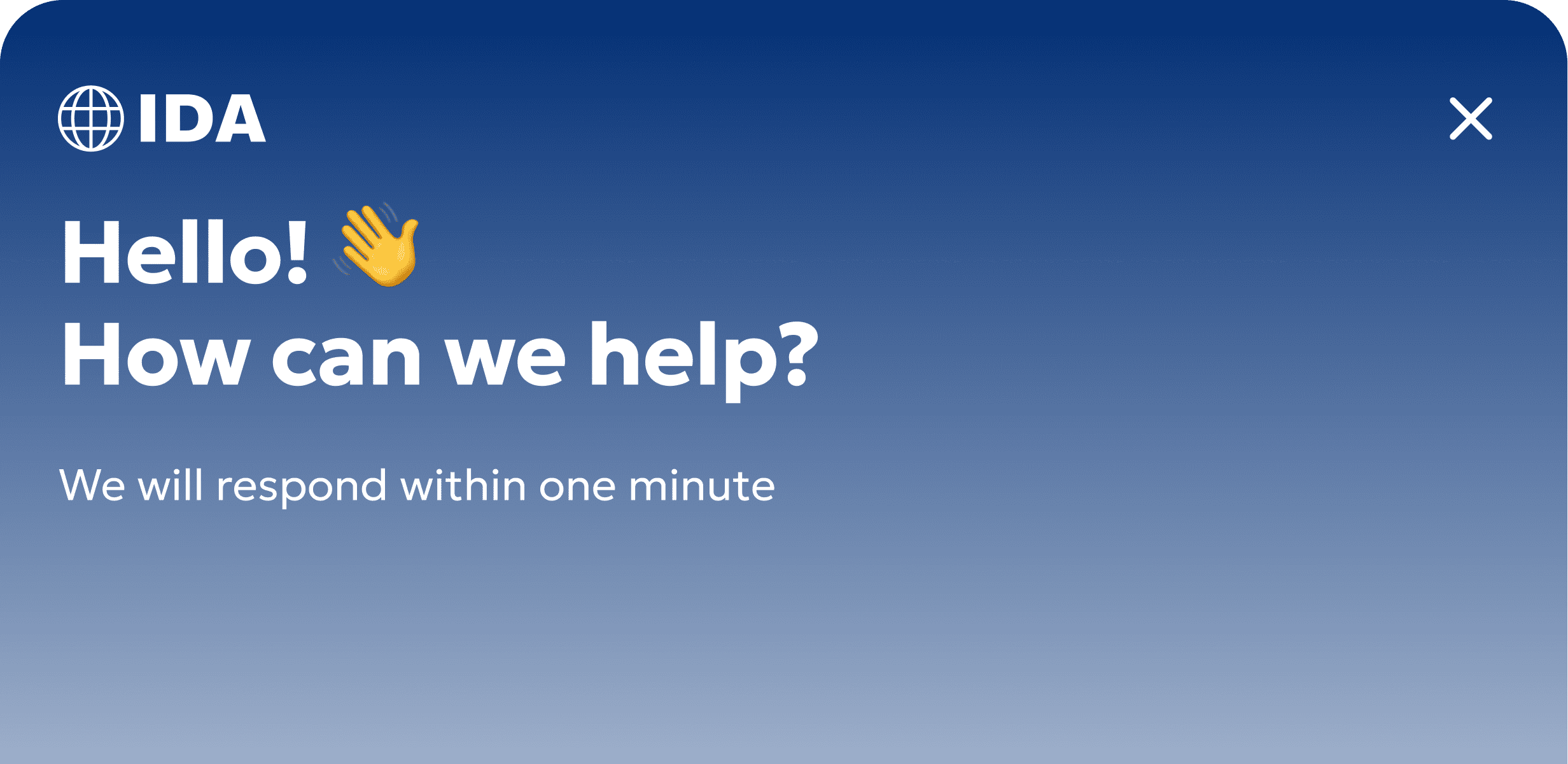 Help is always one message away