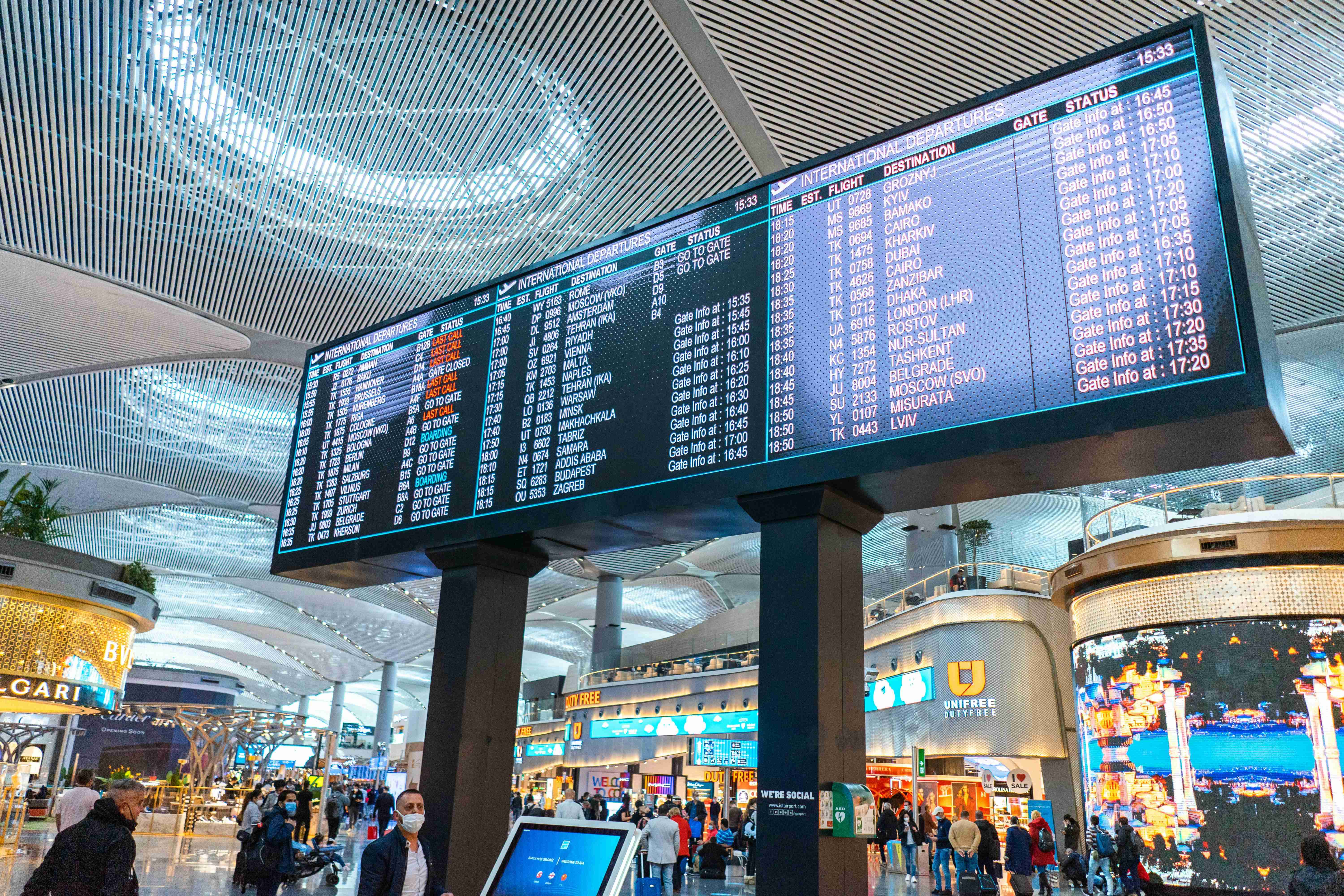 Istanbul Airport Crowned World’s Most Connected Hub in 2024