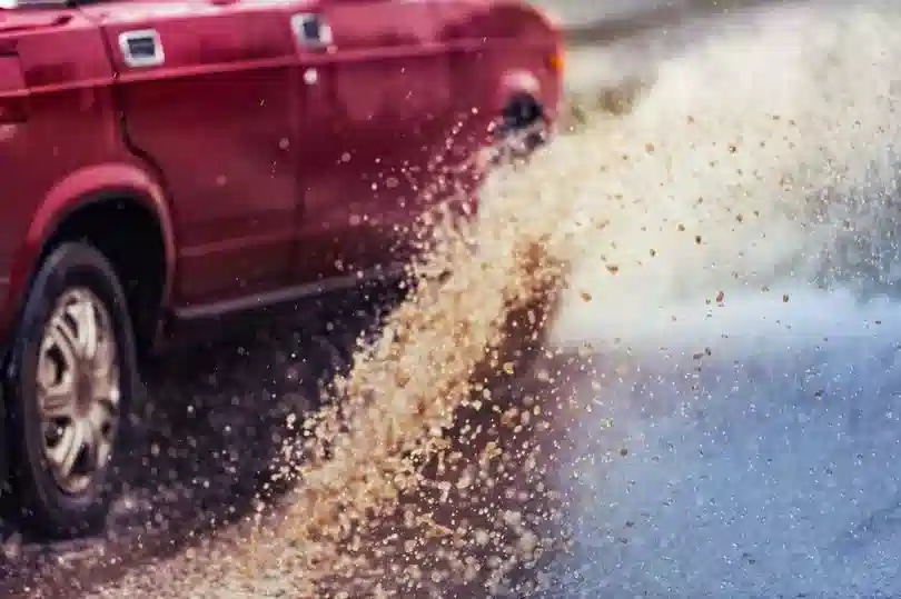 Motorists urged to check under their cars before driving after heavy rainfall