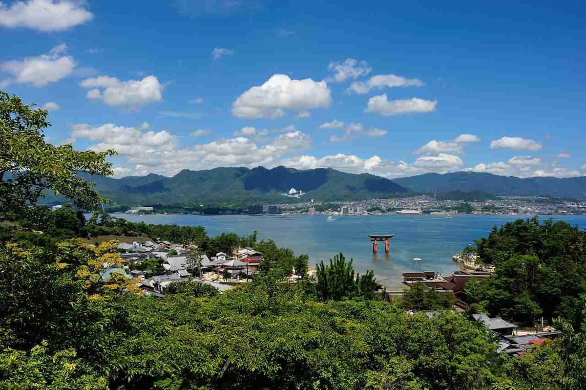 Wyspa Miyajima, Hiroszima, Japonia
