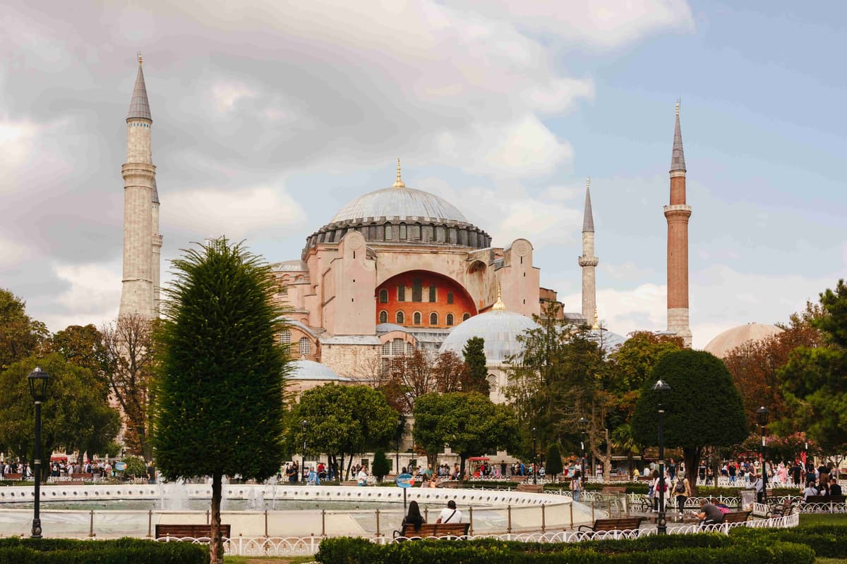 Hagia Sophia Istanbul Exterior View