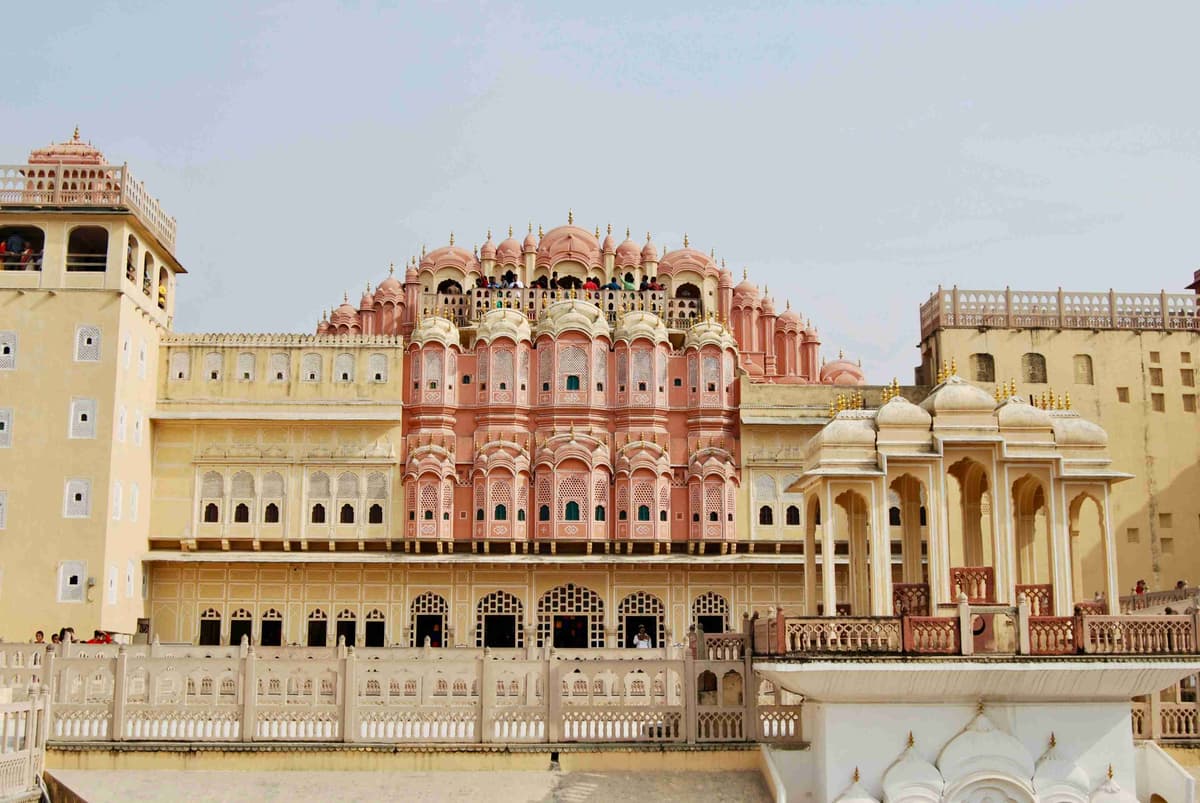 Hawamahal Palace Facade Jaipur India