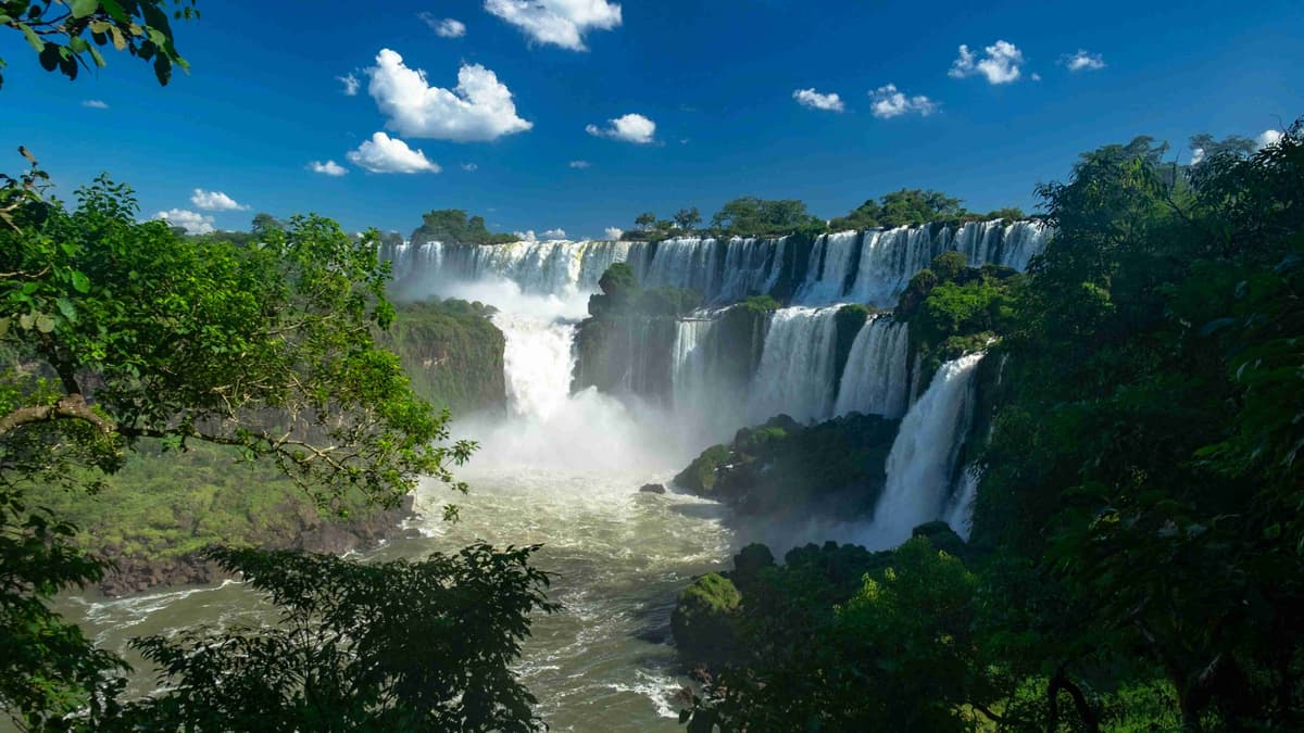 Tropical Paradise Falls Iguazu