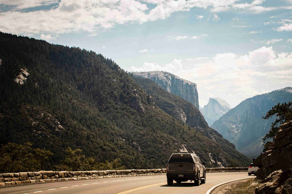 Road Trip through Yosemite National Park