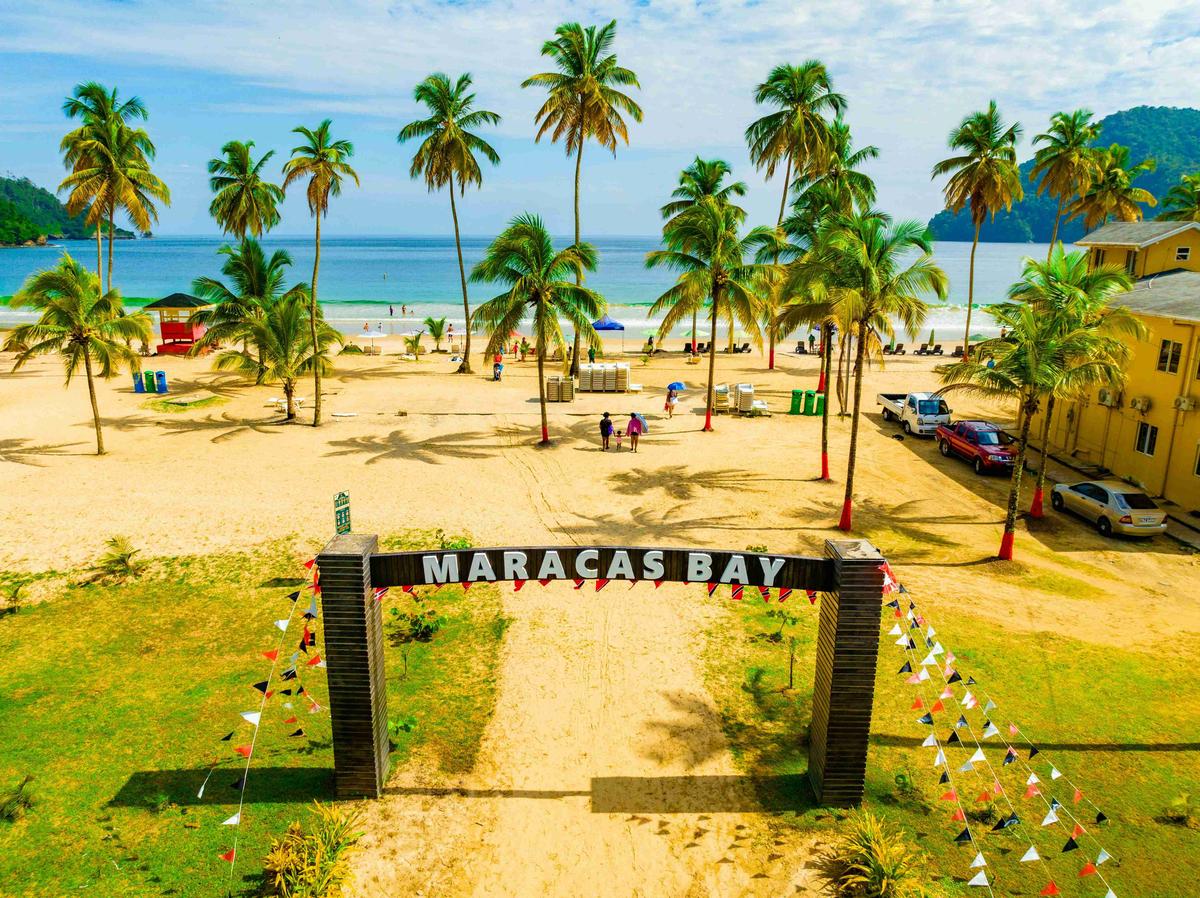 Sunny Maracas Bay Beachfront