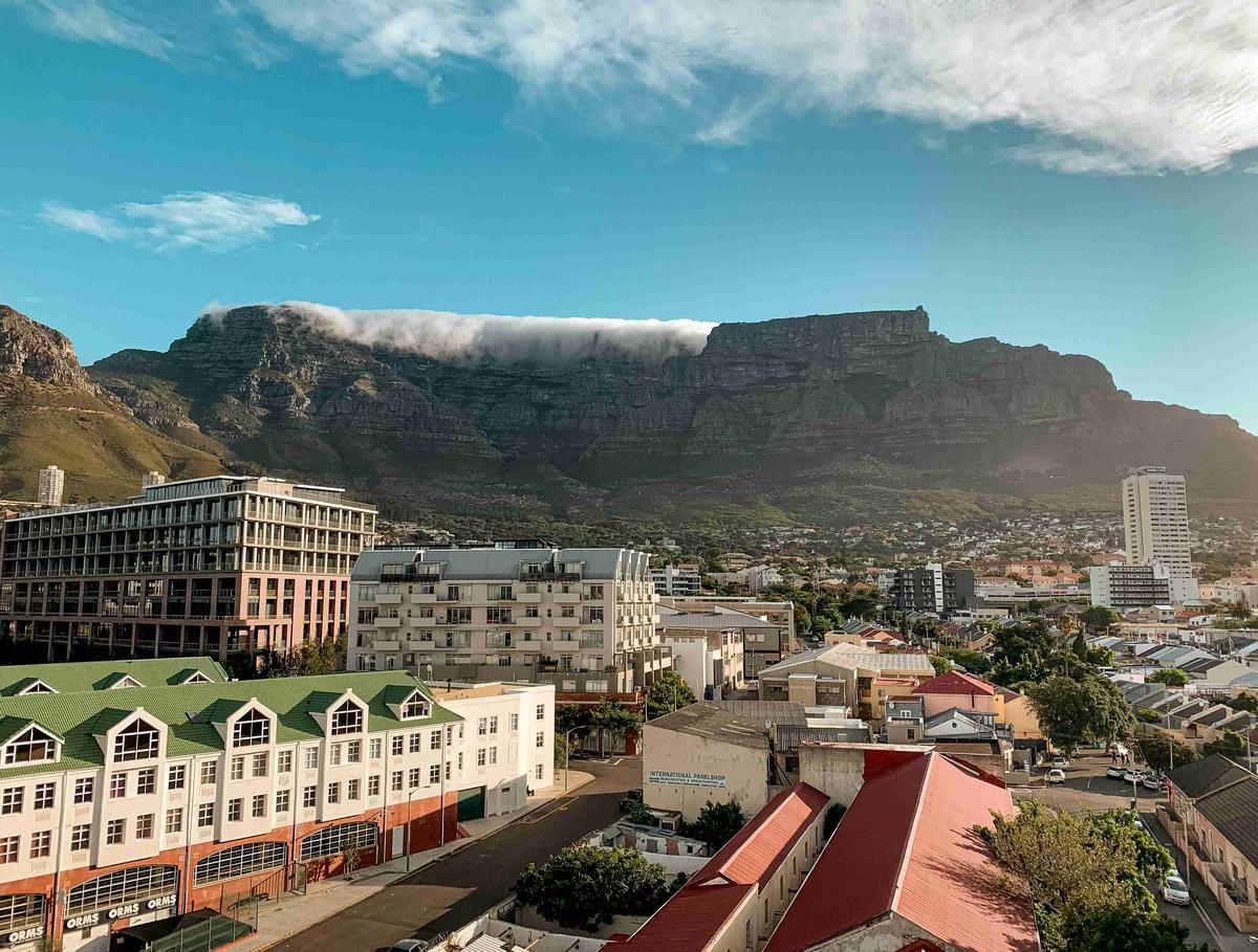 Stolová hora Kapské Mesto Južná Afrika