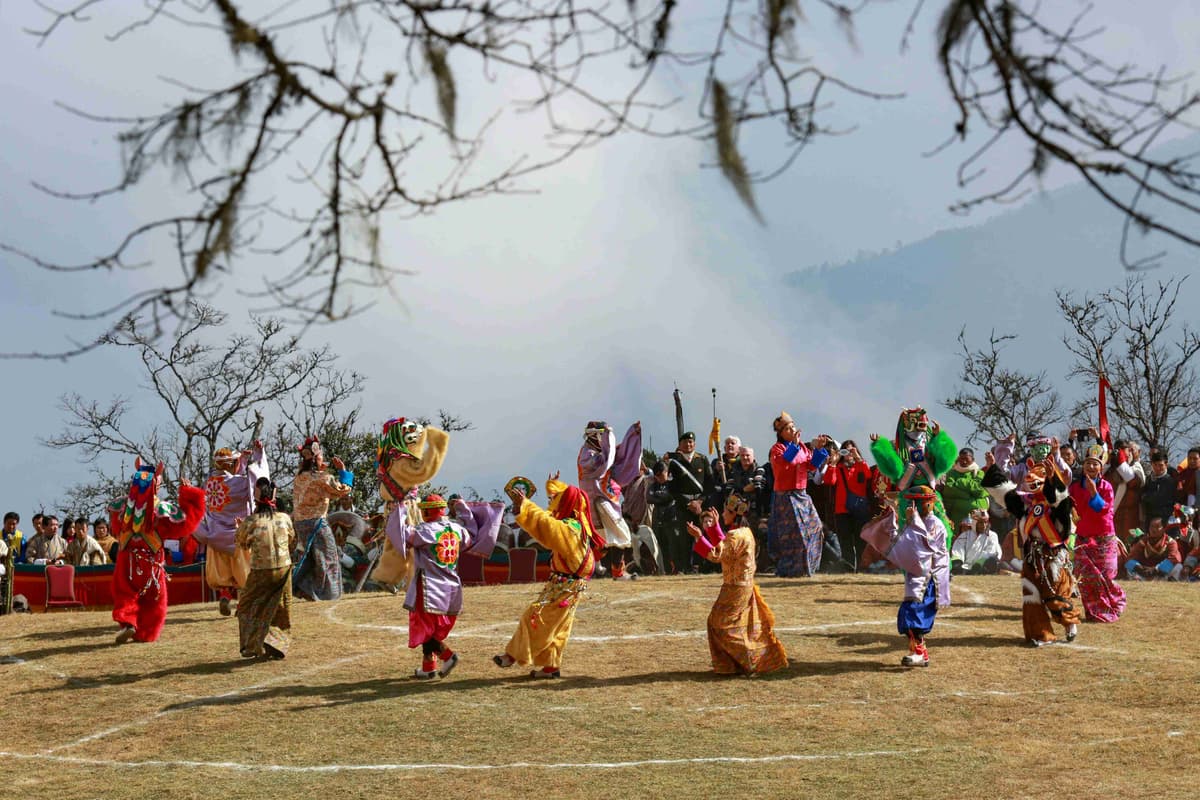 Traditional Festival Dance Performance