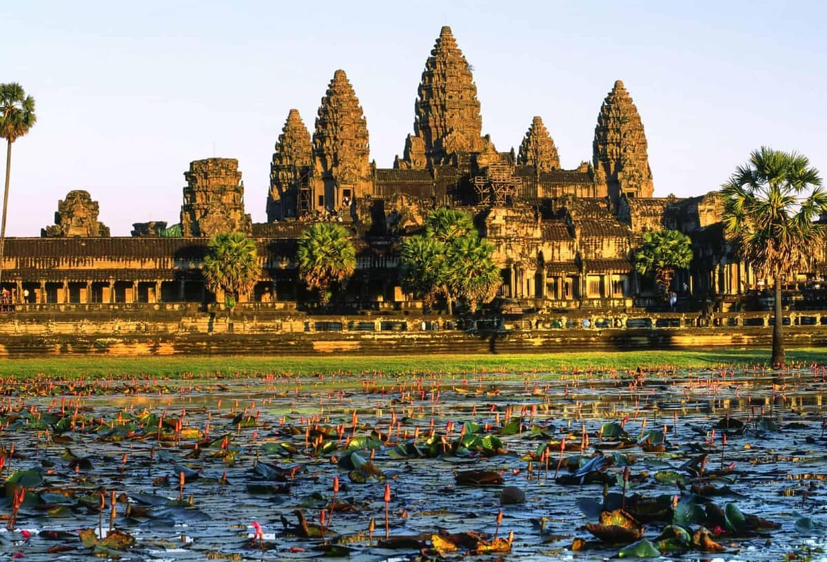 Cambodia Hintergrundillustration