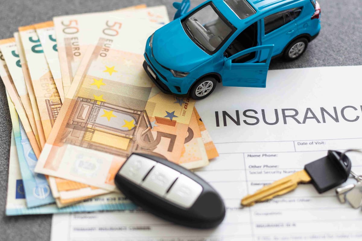 Car Insurance Claim Form and toy car