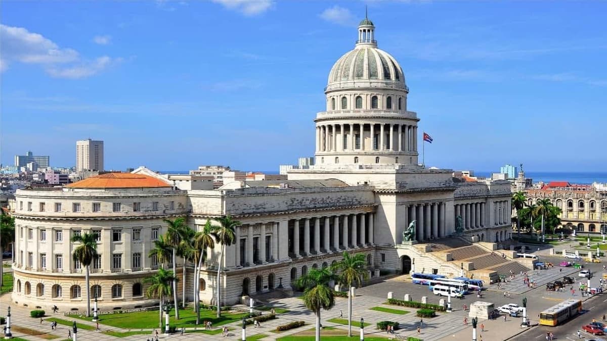 Cuba bakgrundsillustration