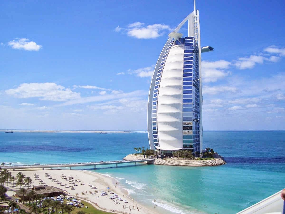 Dubai baggrundsillustration