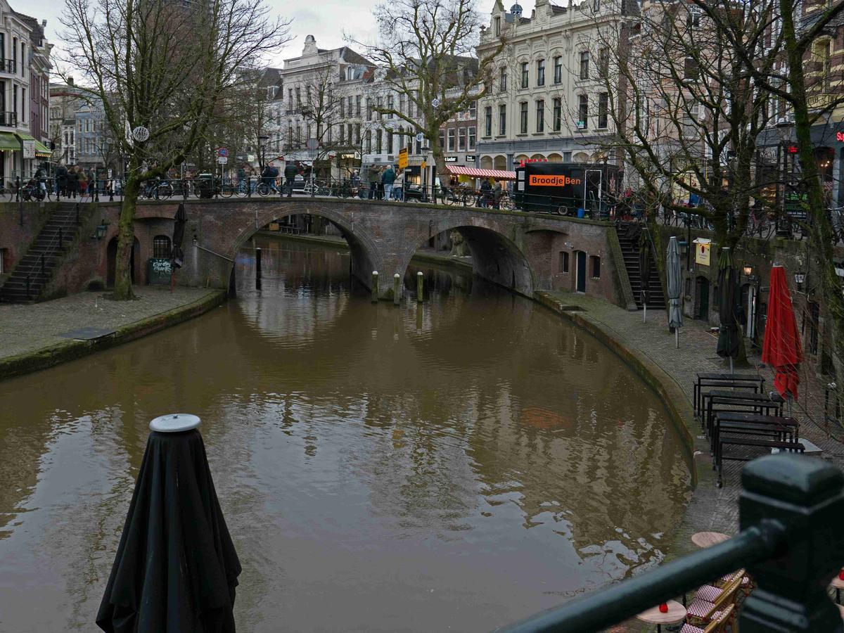 "Historic Canal Bridge in a European City"