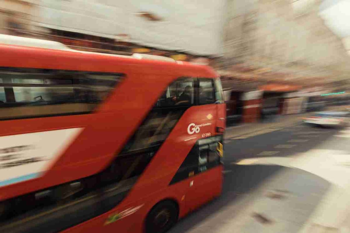 Image of the Iconic London Red Bus