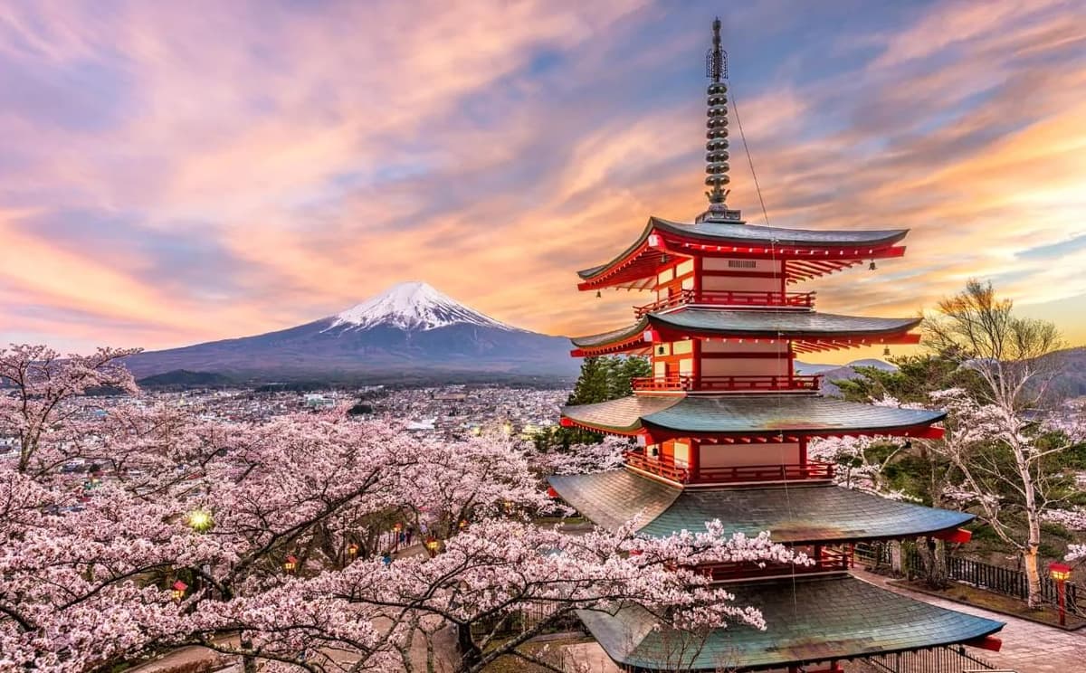Japan achtergrond afbeelding