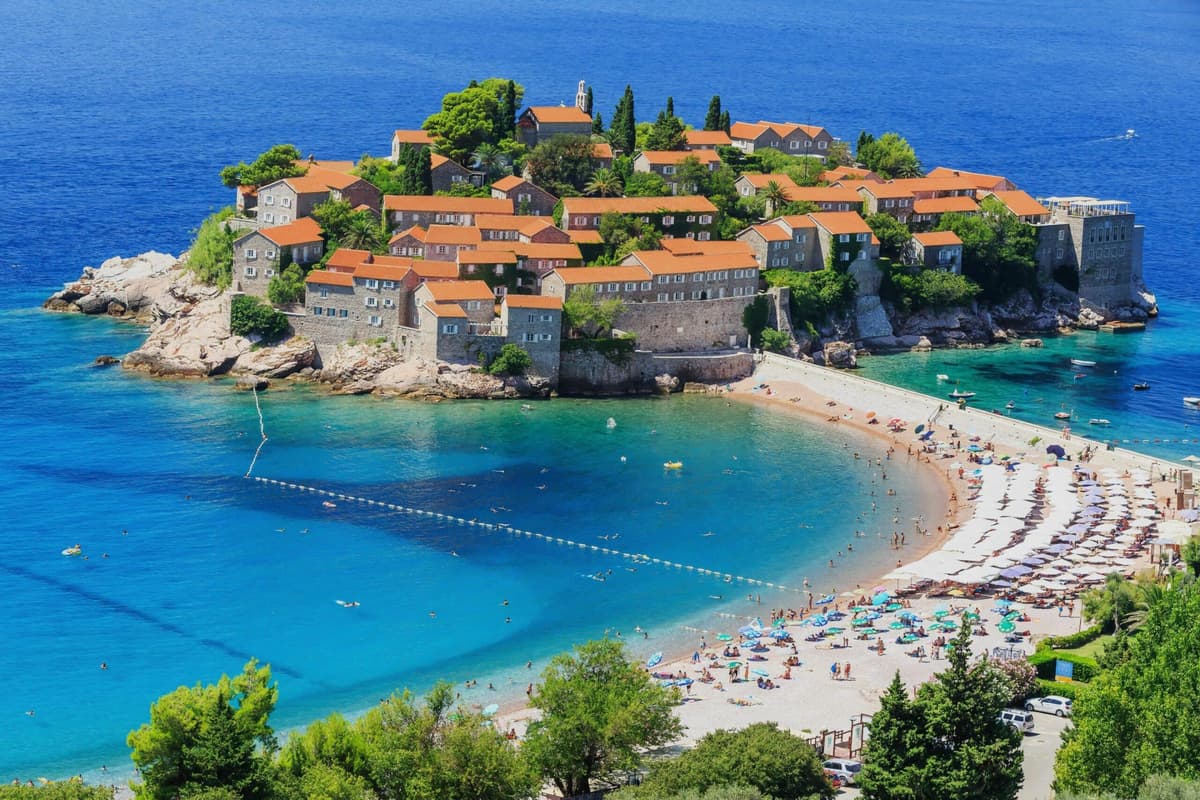 Montenegro ภาพประกอบพื้นหลัง