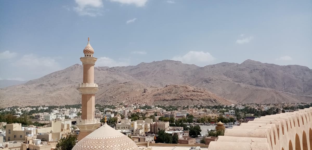 Oman baggrundsillustration