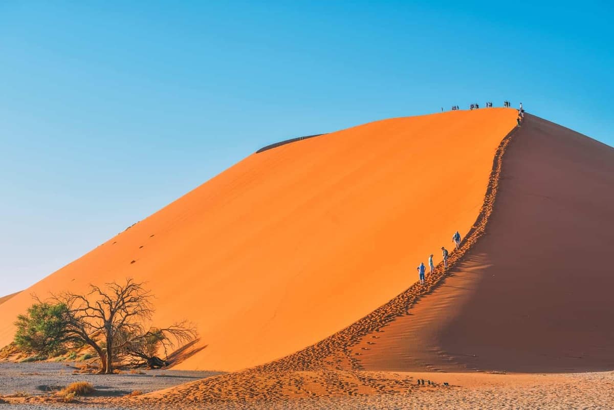 Namibia achtergrond afbeelding