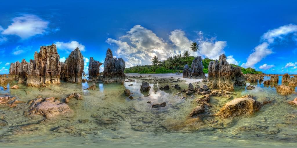 Nauru पृष्ठभूमि चित्रण