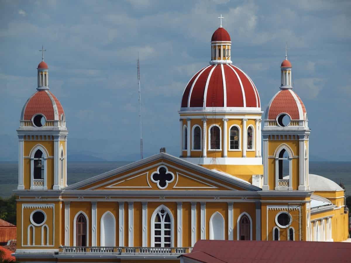 Nicaragua ilustracija ozadja