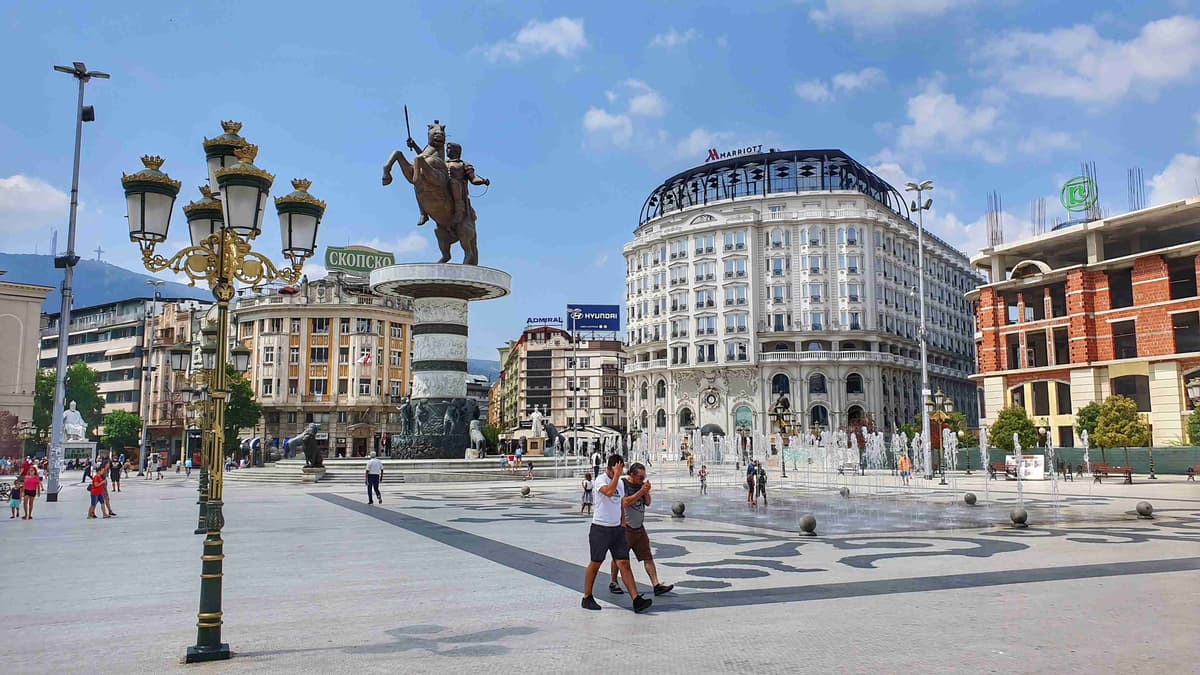 Скопье Северная Македония фото